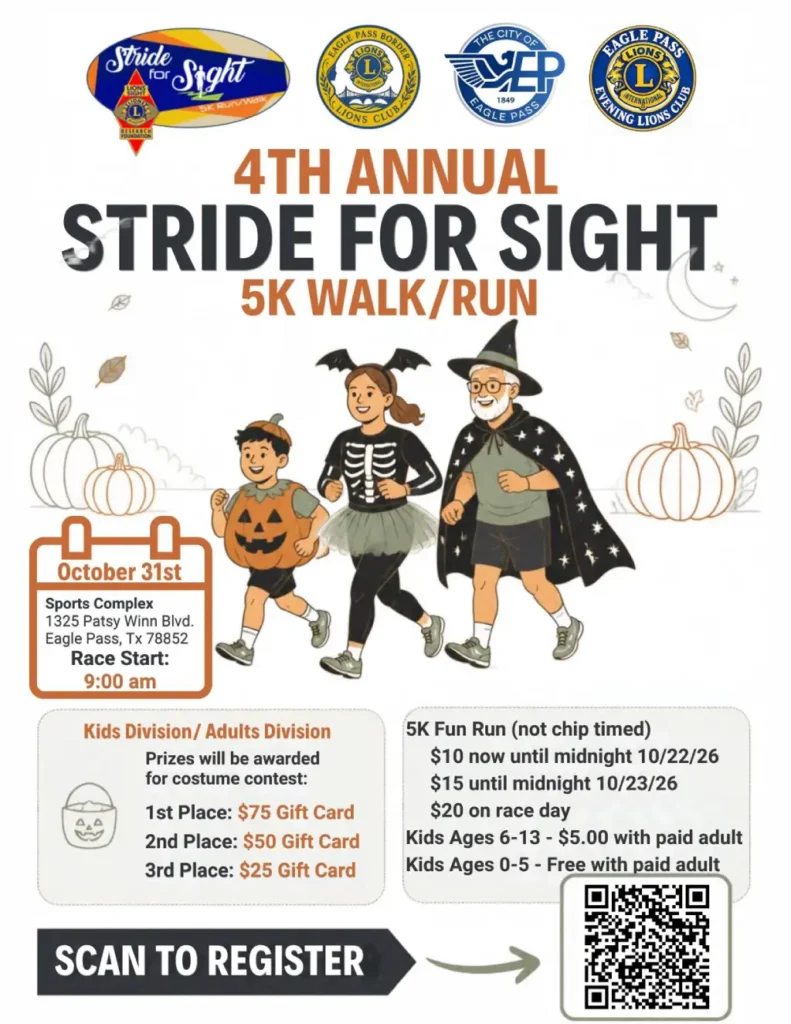 Eagle Pass Stride for Sight 5K